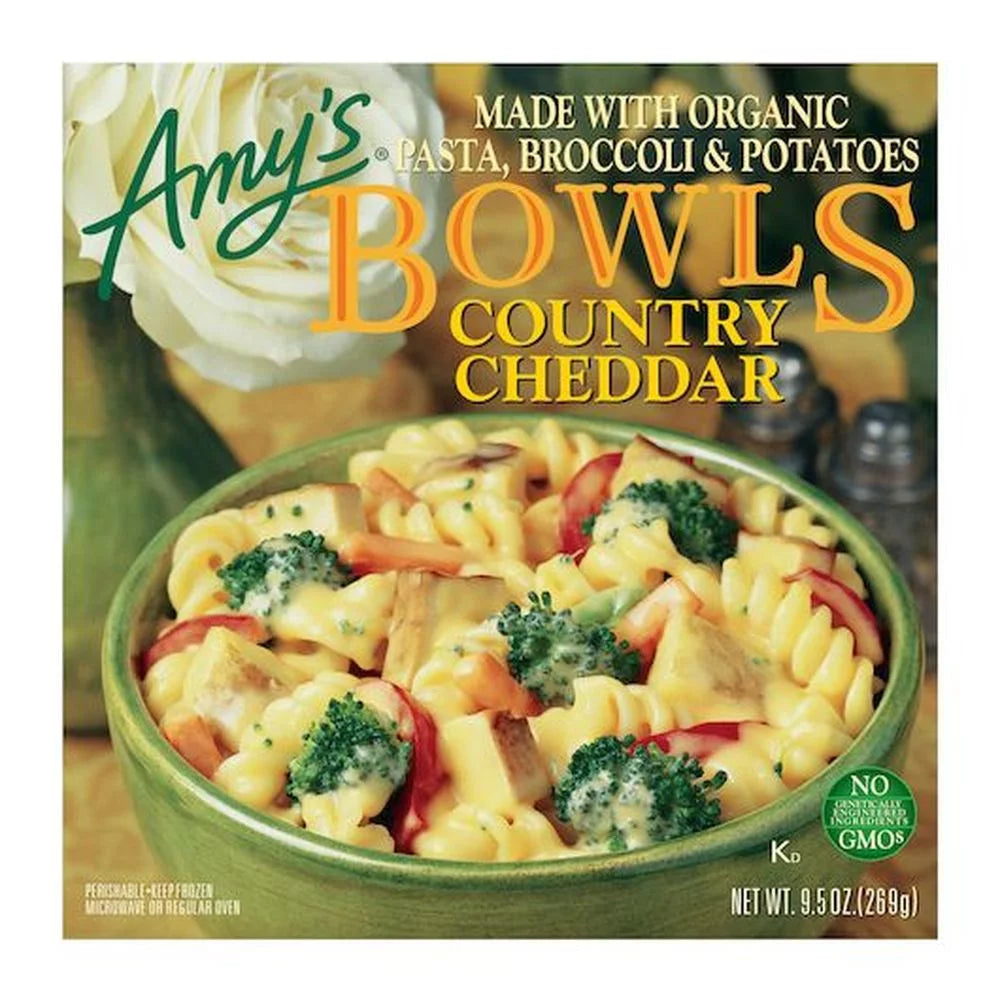 Amys Country Cheddar Bowl 9.5 oz, 12-Pack I599