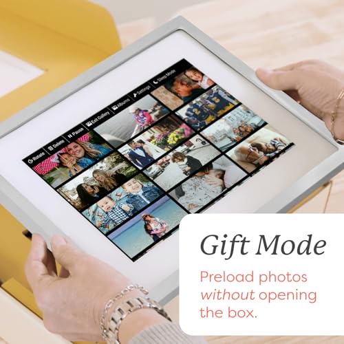 Skylight Digital Picture Frame 10 Inch WiFi Digital Photo Frame Black G3018
