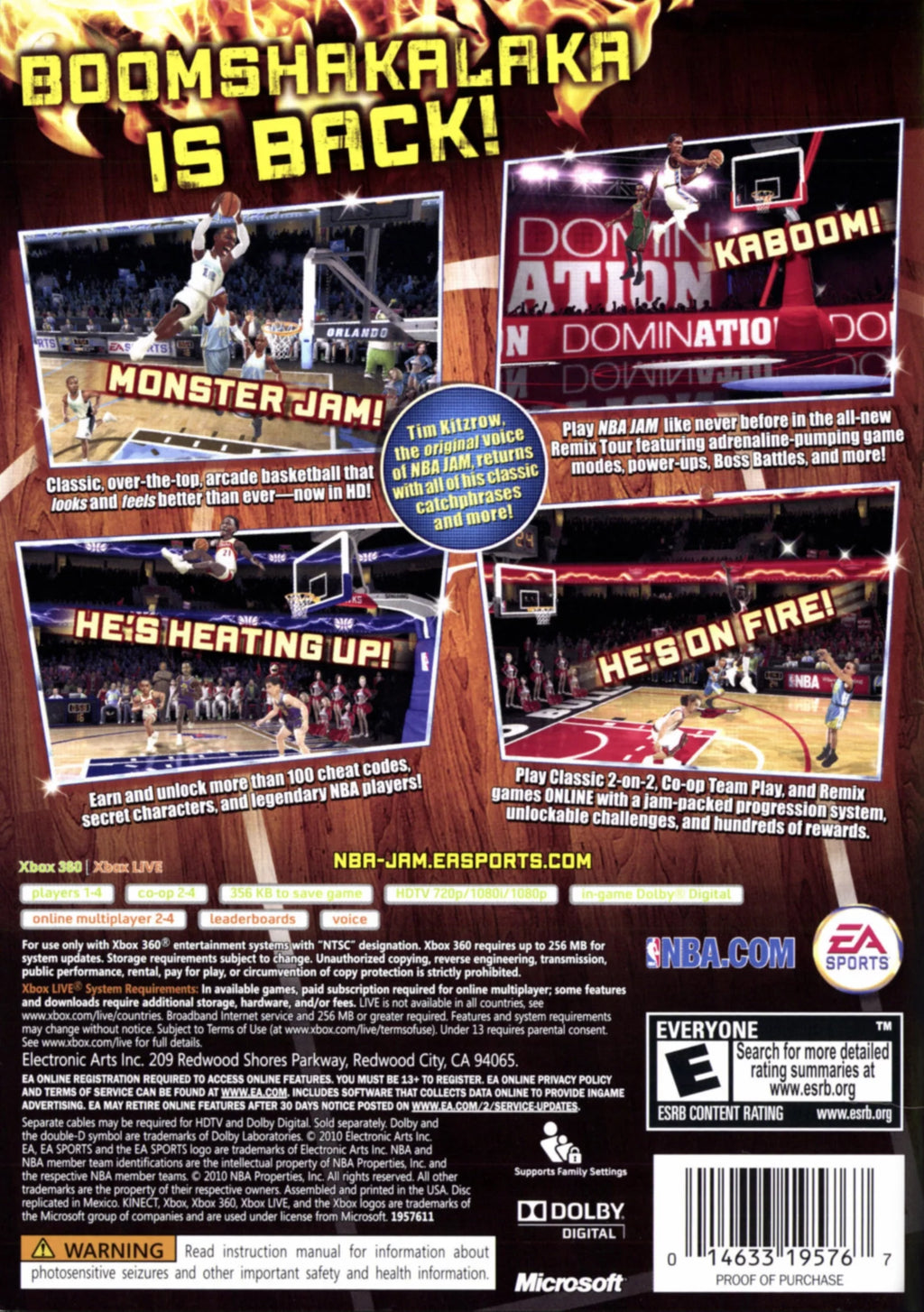 NBA Jam - Xbox 360 L7979