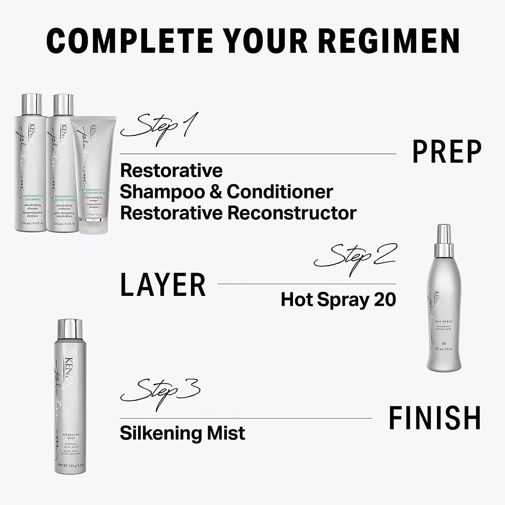 Kenra Platinum Silkening Mist Hairspray 5.3 oz (2-Pack) L537694