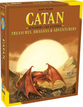 CATAN Treasures, Dragons and Adventurers SCENARIO EXPANSION - Strategy Board Game, Family Game for Kids & Adults, Ages 12+, 3-4 Players, 60-180 Minute Playtime, Made by CATAN Studio