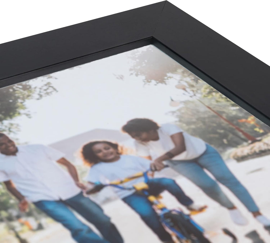ArtToFrames 28x37 Inch Black MDF Poster Frame with Economy Acrylic B38369