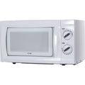 Commercial Chef CHM660W 0.6 cu. ft. Microwave Oven, 600W Countertop Rotary, White