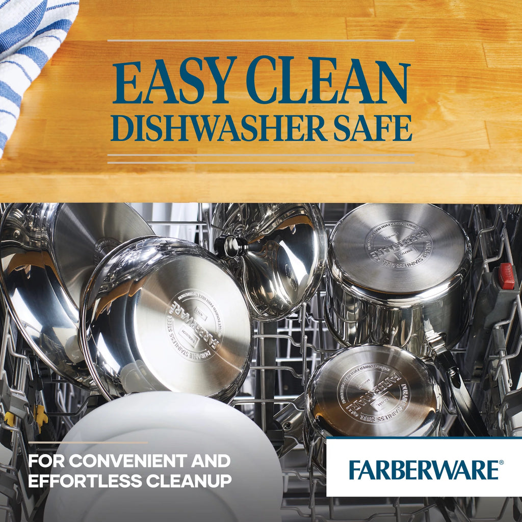 Farberware Classic Stainless Steel Covered Saucepan 2 Qt G35437