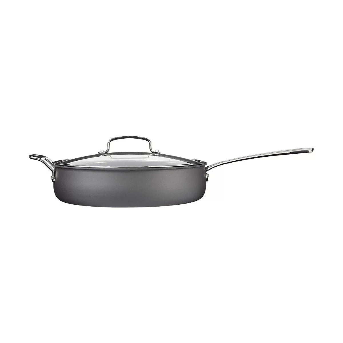 Cuisinart Non-Stick Hard Anodized 5 Qt. Saute Pan with Helper Handle V281009