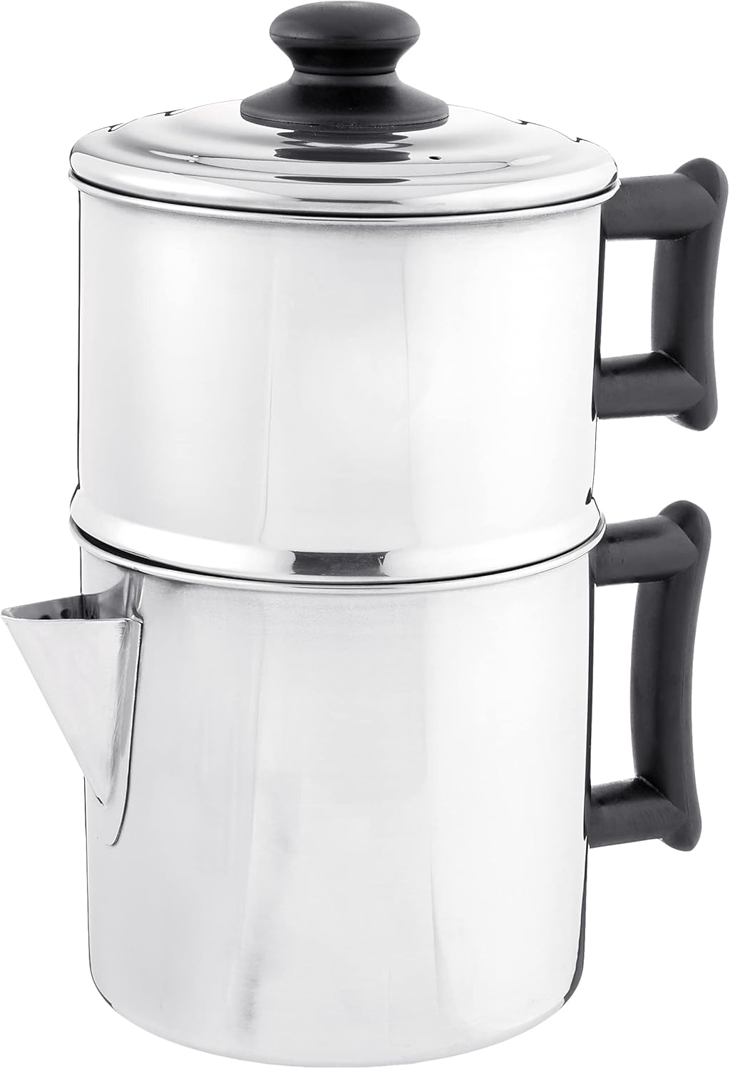 Lindy's Stainless Steel 10 Cup Stovetop Coffee Maker V64537