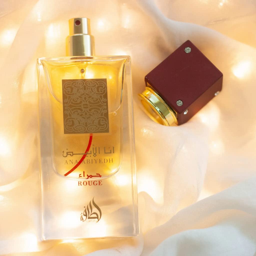 Lattafa Perfumes Ana Abiyedh Rouge Eau de Parfum Spray, 60 ml Q219