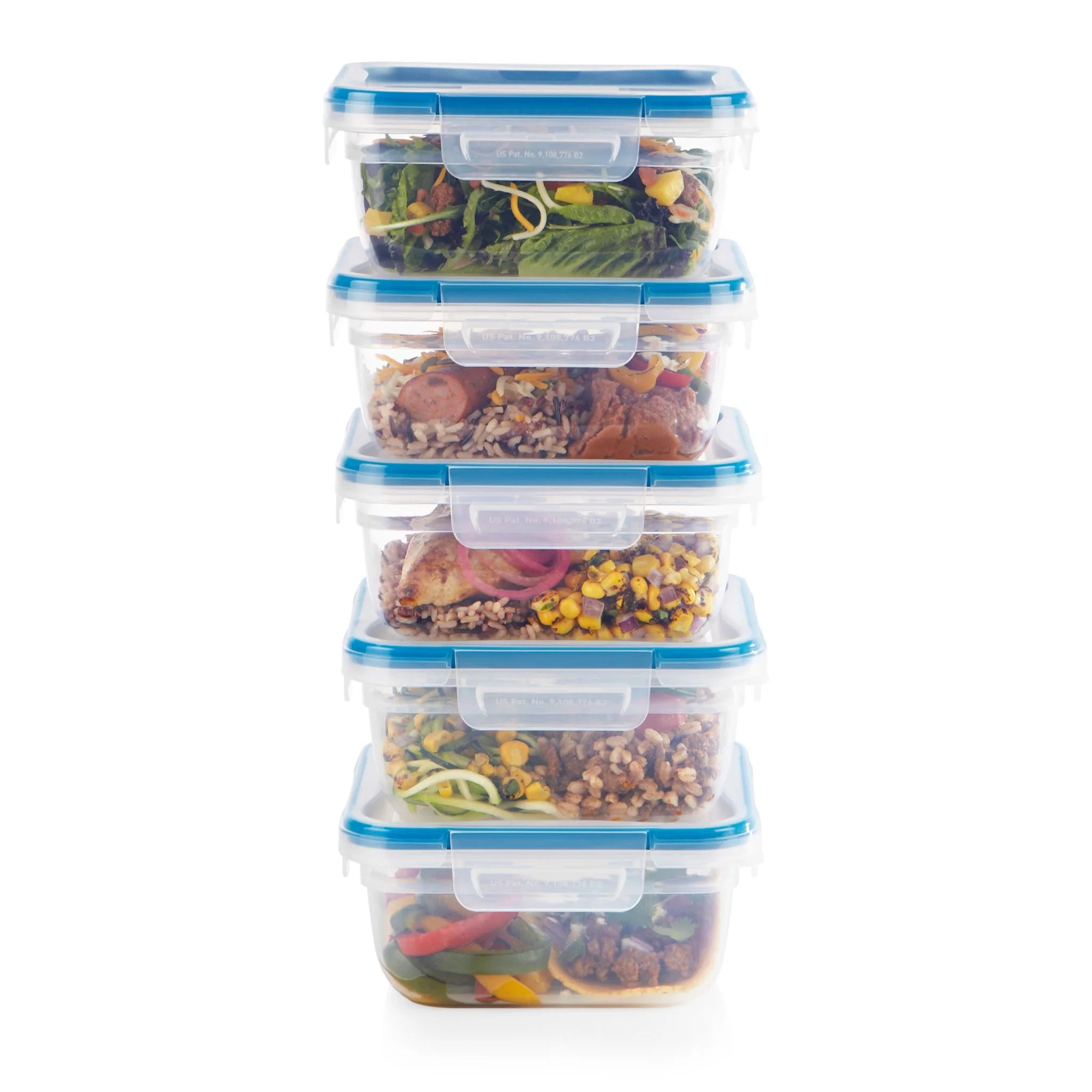 Snapware Total Solutions 10-Piece 5.5-Cup Food Storage Container Set N277605