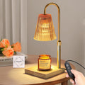CHENBEN Candle Warmer Lamp,Adjustable Height Candle Warmer Dimmable Electric Candle Lamp Warmer 2H/4H/8H Candle Warmer Lamp with Timer for Scented Large Small Jar Candles,Home Decor (Champagne Gold)