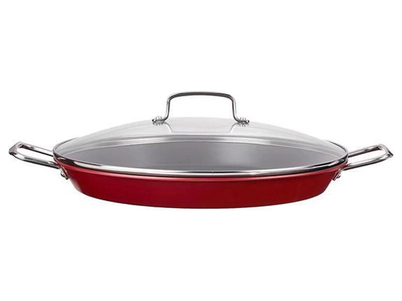 Cuisinart Non-Stick 15" Paella Pan with Glass Lid Z714