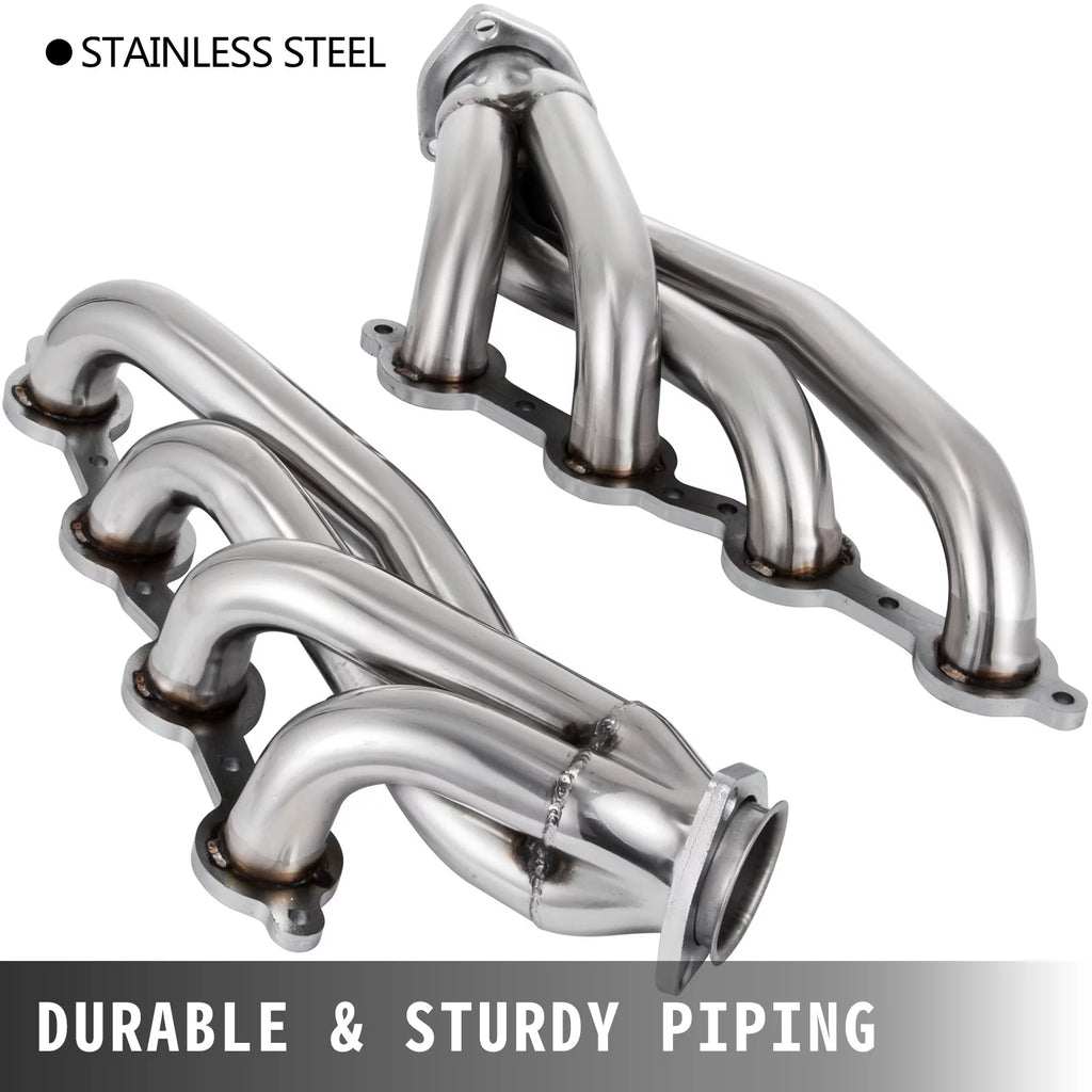 VEVOR Exhaust Header Set 1 3/4" Stainless Steel for Chevy LS1 LS2 LS3 F58712