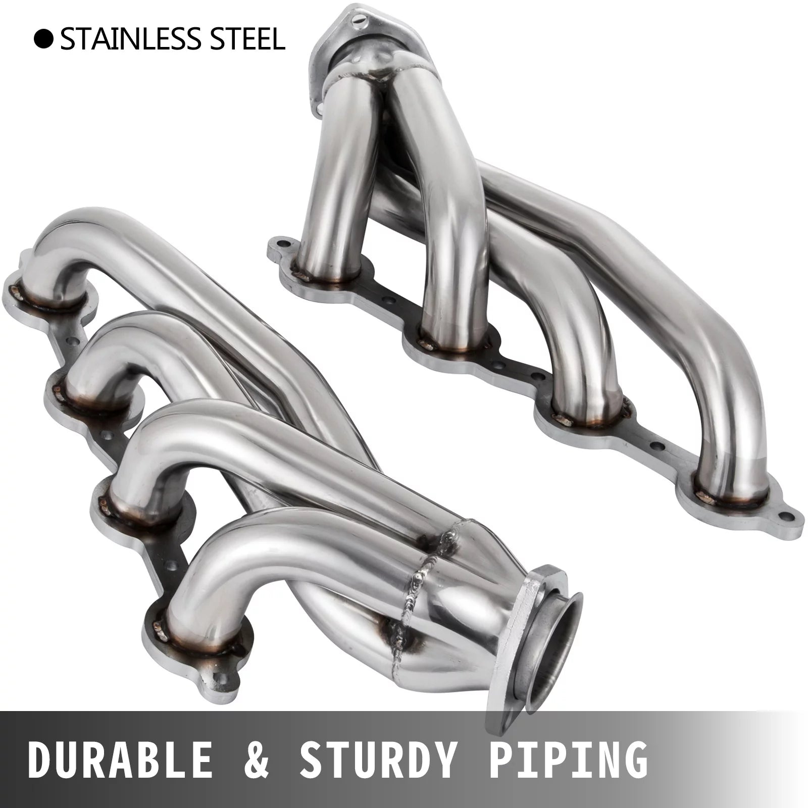 VEVOR Exhaust Header Set 1 3/4" Stainless Steel for Chevy LS1 LS2 LS3 F58712