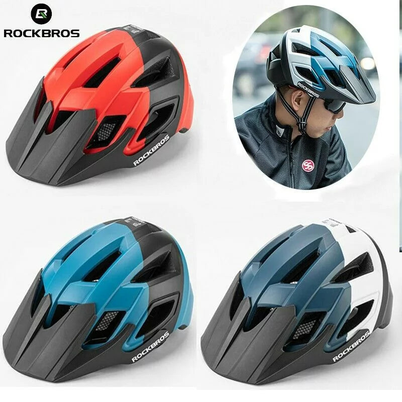 ROCKBROS Adult Cycling Helmet Blue I225210