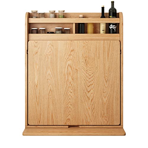 Wall Mounted Fold Out Dining Table with Storage Shelf J468550