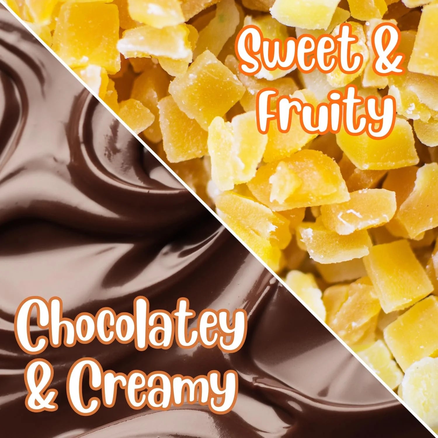 Milk Chocolate Covered Dried Mango by It's Delish, 60 oz Jumbo Container R400404