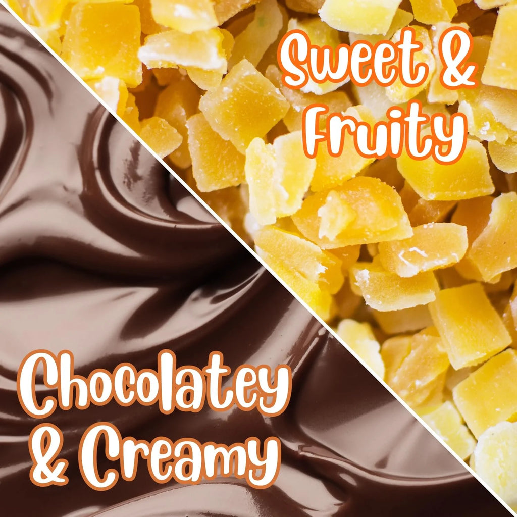 Milk Chocolate Covered Dried Mango by It's Delish, 5 Lbs Bulk Bag N547