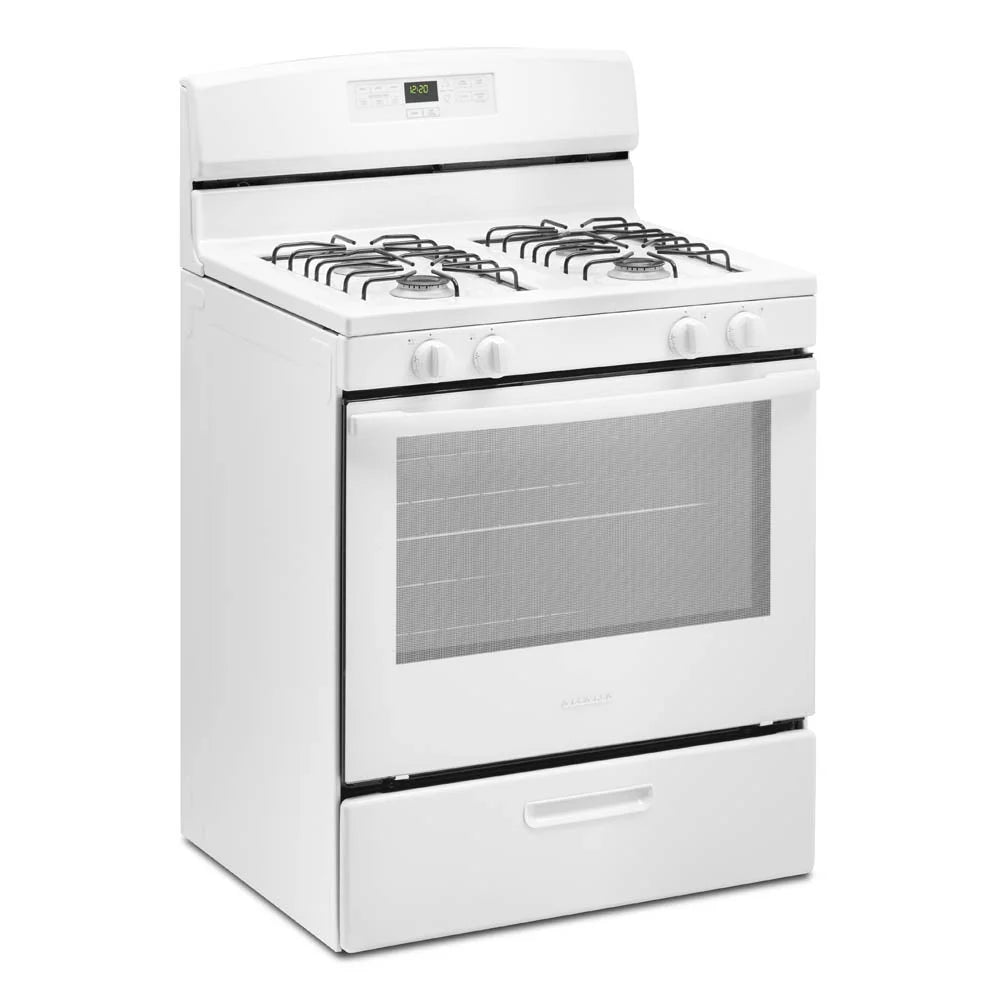 Amana AGR6303MMW 30-inch Gas Range with Bake Assist B3425
