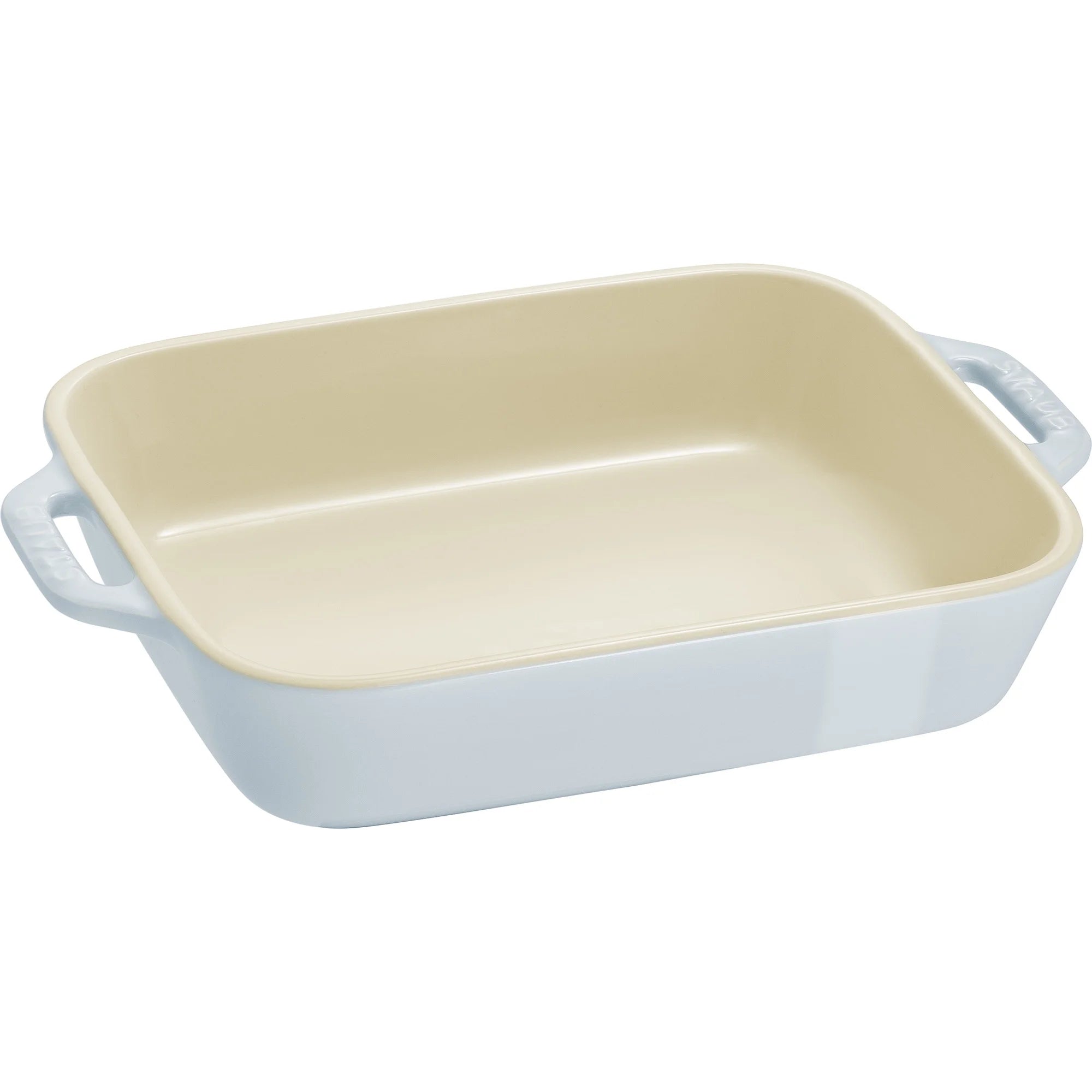 Staub Ceramic 2-pc Rectangular Baking Dish Set, Pastel Blue T752