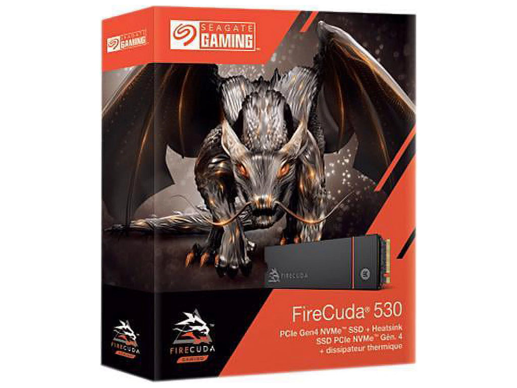 Seagate FireCuda 530 4TB PCIe Gen4 NVMe M.2 2280 Internal SSD W793474