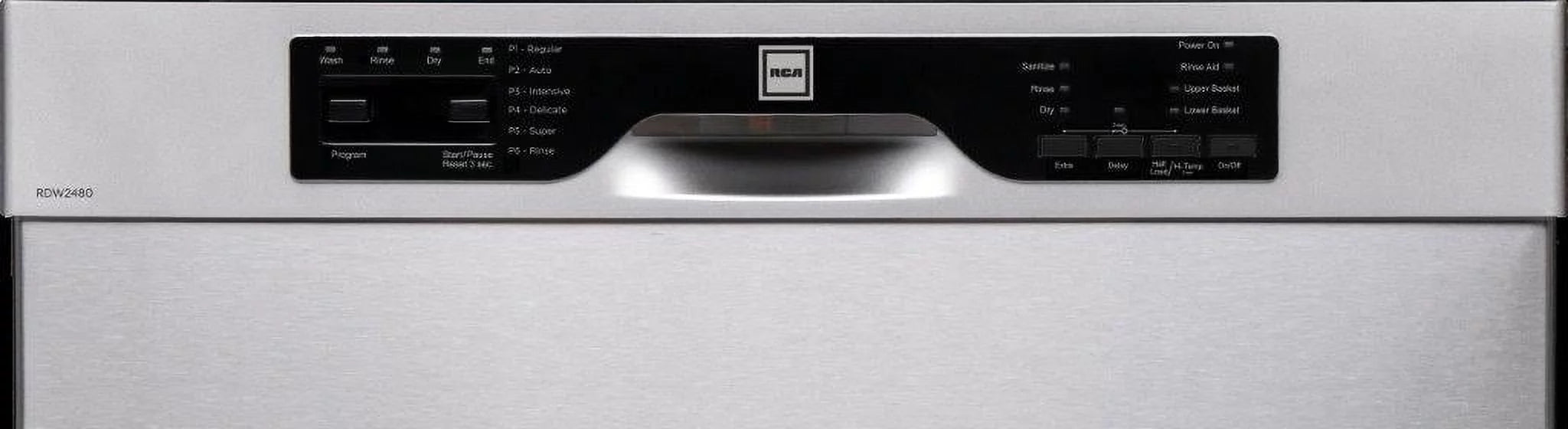 RCA 24" Built-In Dishwasher, Stainless Steel P58489