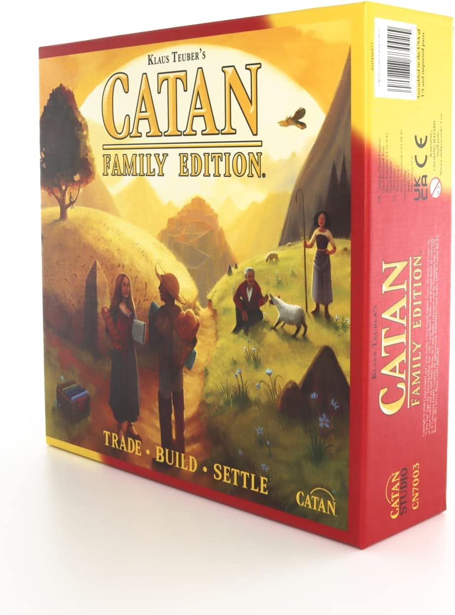 CATAN Family Edition Board Game by Catan Studio S40061