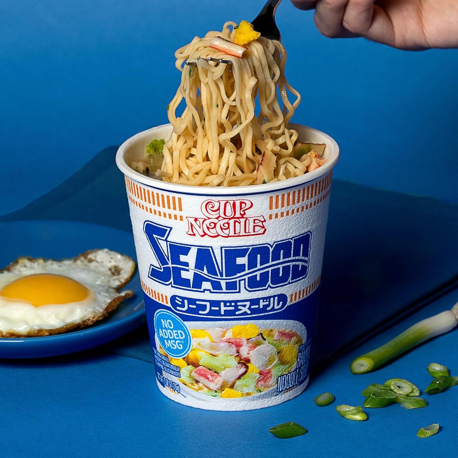 Nissin Cup Noodles Soup Seafood Flavor, 2.68 oz, 6-Pack M575