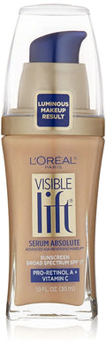 Loreal Paris Visible Lift Serum Absolute Foundation, Sand Beige, 1 Ounce