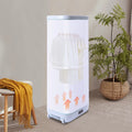 Portable White Compact Folding Clothes Dryer Electric Clothes Dryer for Apartment 330L