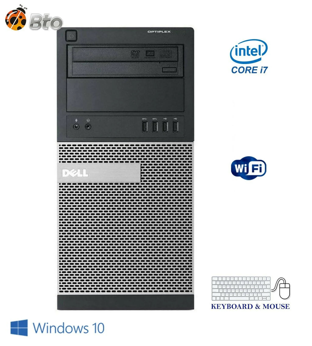 Restored Dell Desktop PC Intel Core i5 16GB RAM 1TB HDD with 22" Monitor M731952