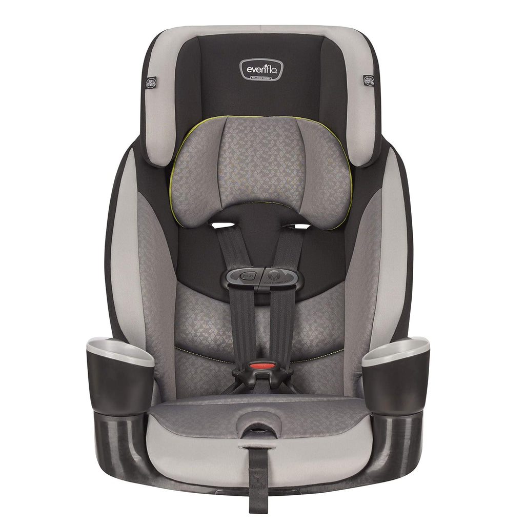 Evenflo Maestro Sport Harness Highback Booster Car Seat, Granite Gray A712