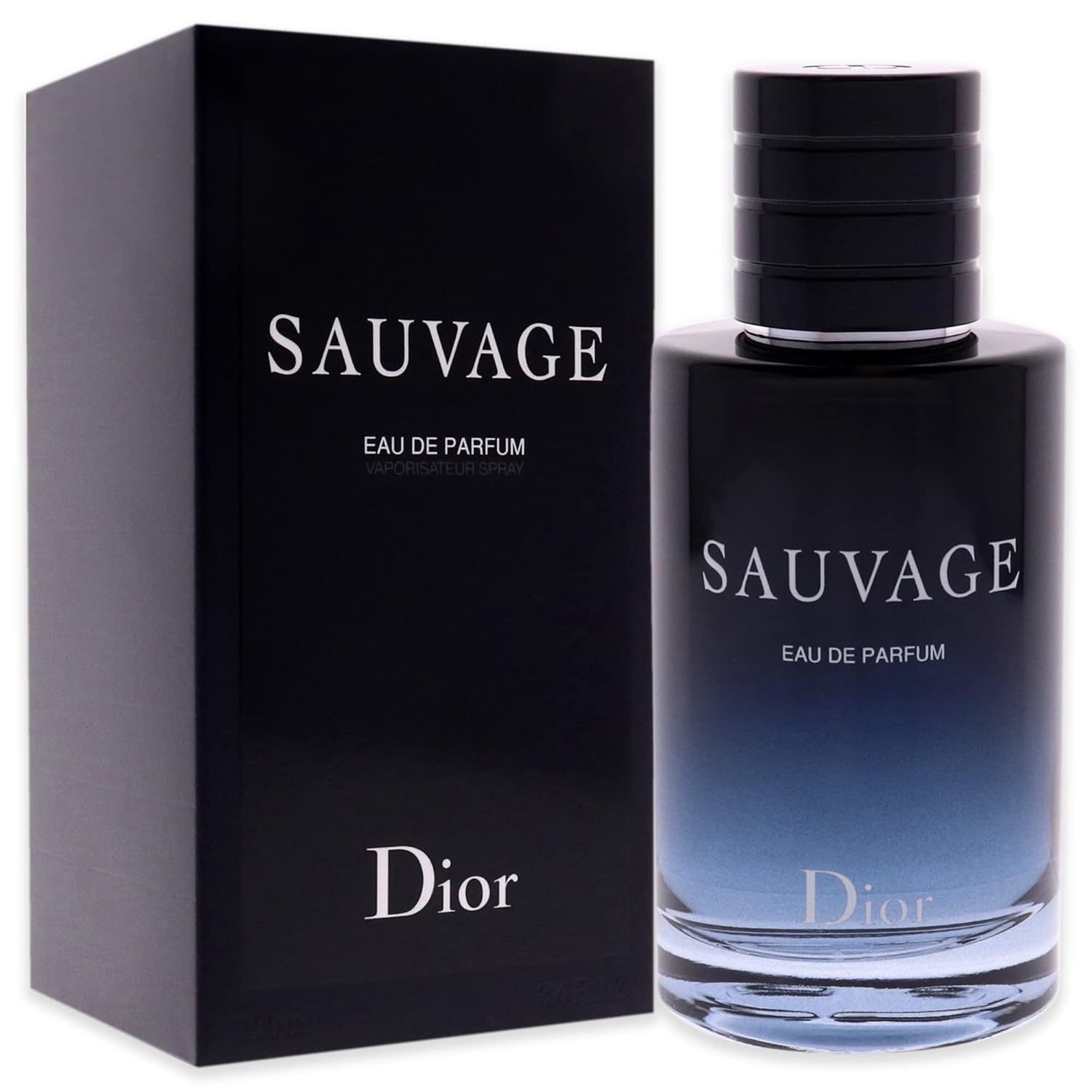 Dior Sauvage Eau de Parfum Spray for Men, 6.8 Fl Oz & 3.4 Fl Oz M594
