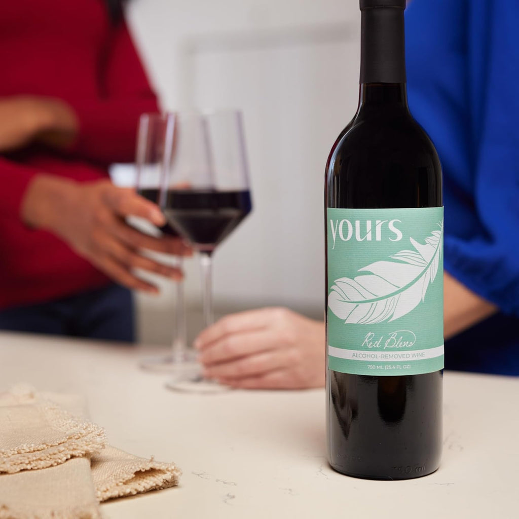 YOURS Non-Alcoholic California Red Blend Wine G7473