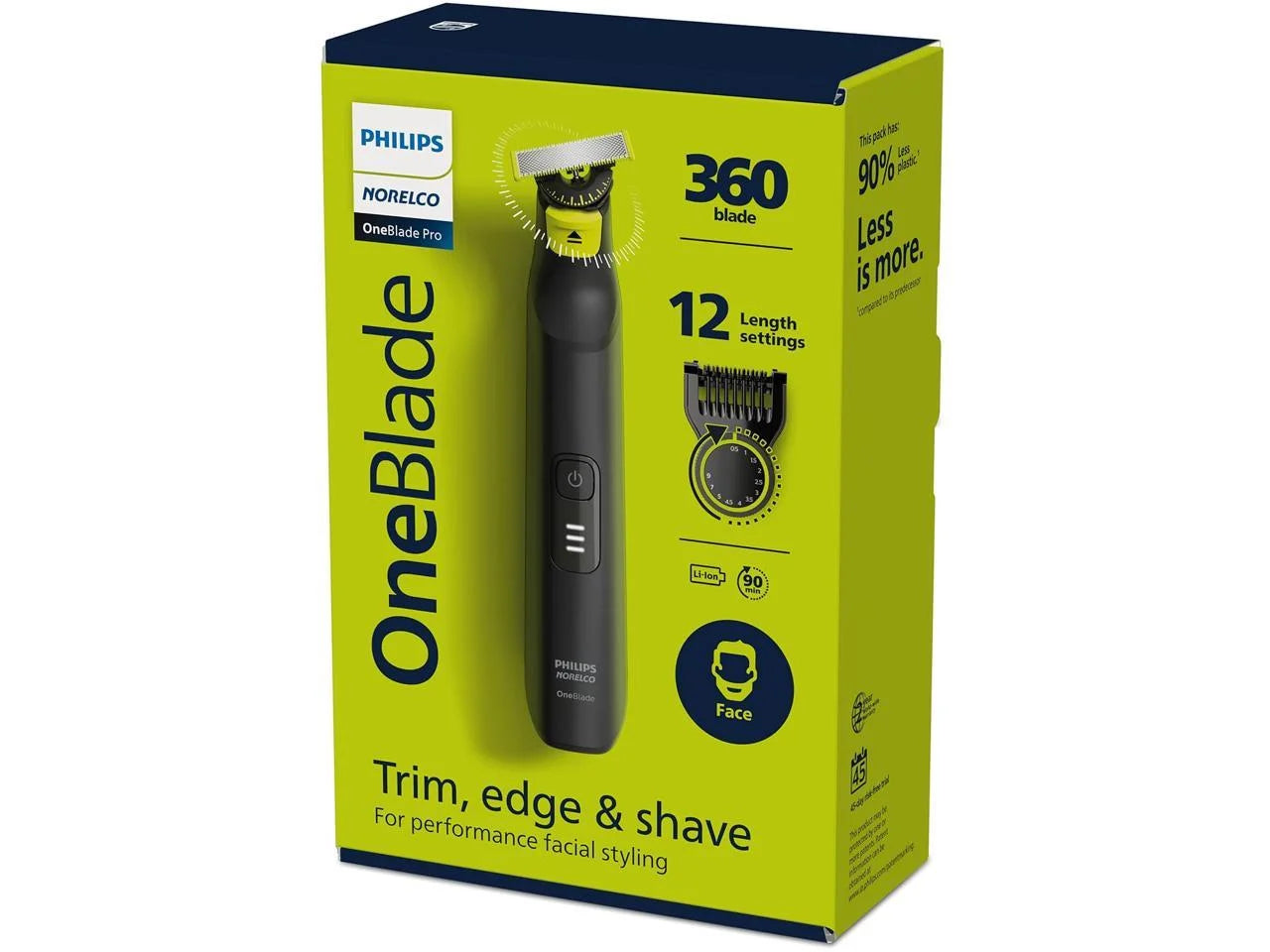Philips Norelco Oneblade 360 Pro Hybrid Electric Trimmer QP6531/70 E97541