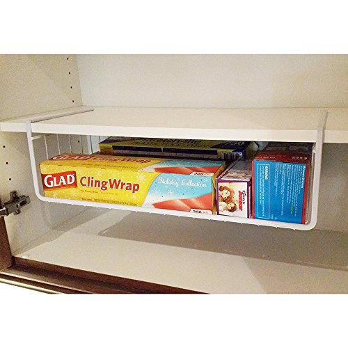 Modern Home Cabinet Wire Hanging Basket Shelves (15") I708