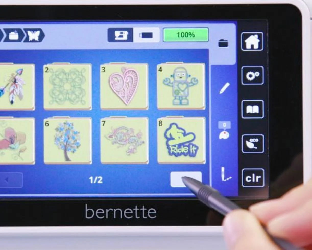 Bernette b70 Deco Computerized Embroidery Machine Y8723