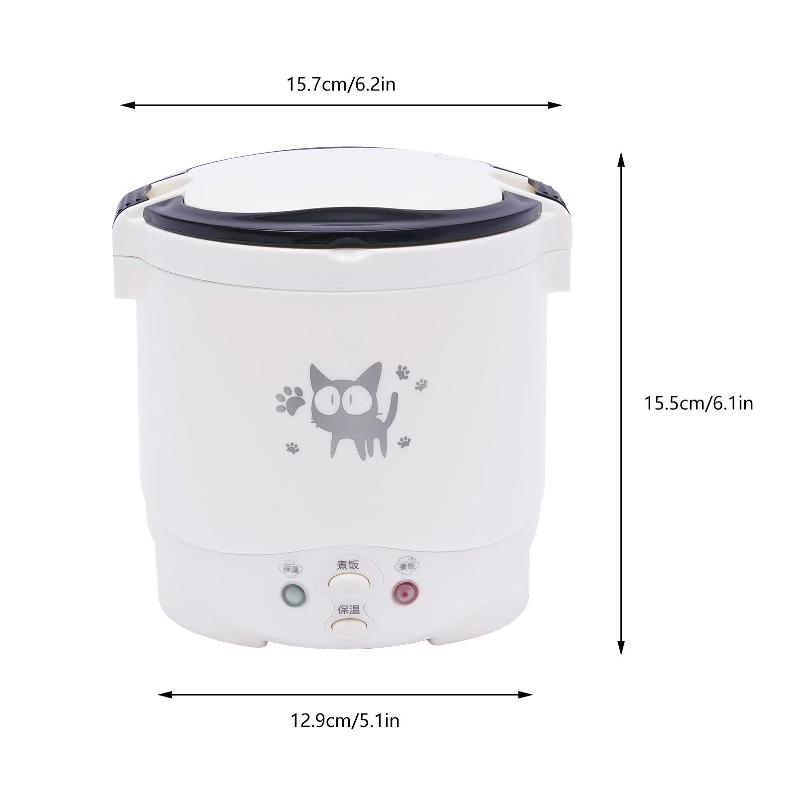 12V 1L Mini Rice Cooker Electric Lunch Box S830867
