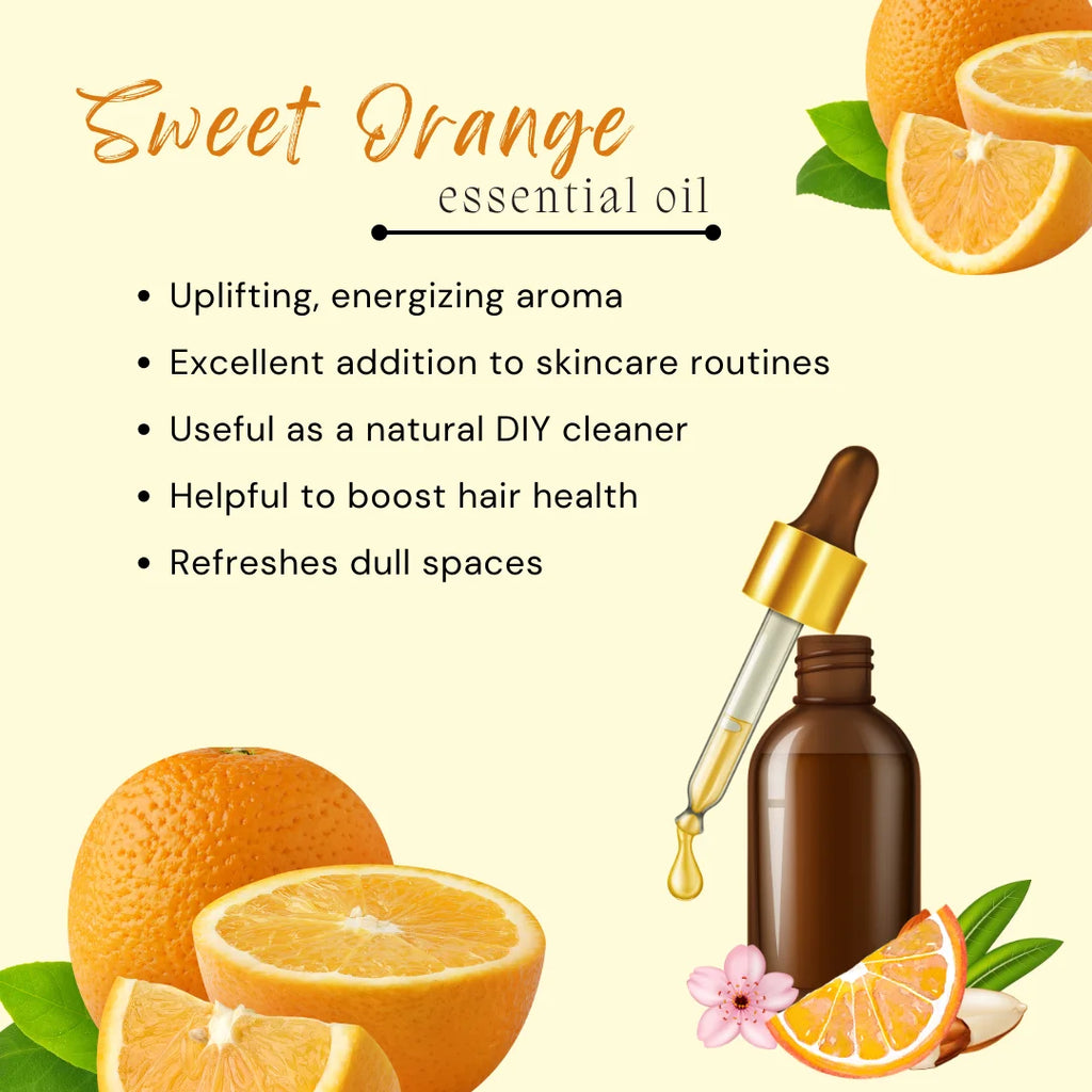 Sweet Orange Essential Oil 128 fl oz by GreenHealth Y945