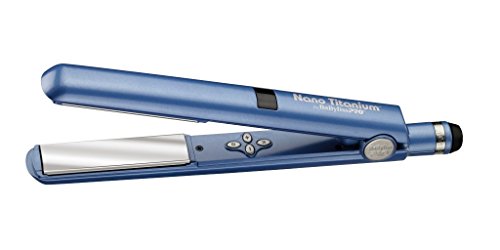 BaBylissPRO Nano Titanium Flat Iron Hair Straightener, 1" Digital B60594