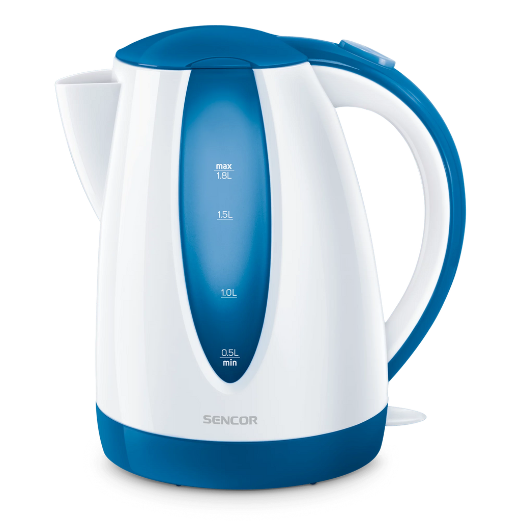 Sencor SWK1812BL 1200 Watt 1.8 Liter Electric Kettle with Auto Shutoff, Blue