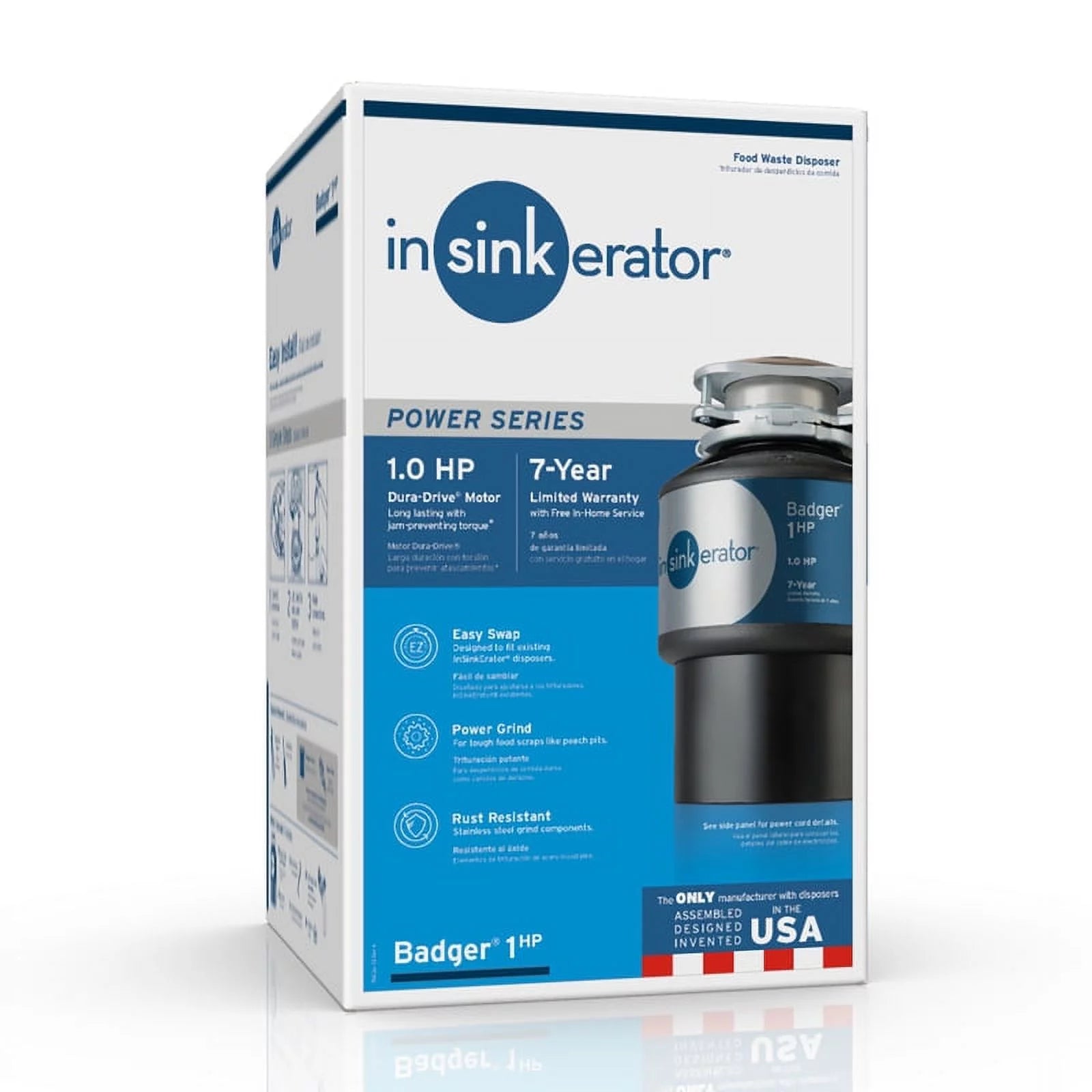 InSinkErator Badger 1HP Garbage Disposal Q536