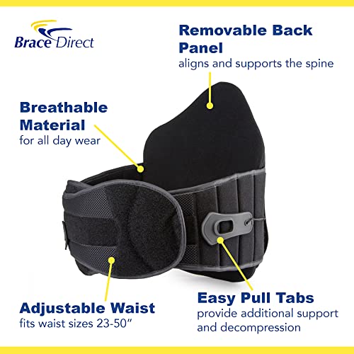 VertebrAlign LSO Lumbar Lower Back Brace for Herniated Disc Support W36600