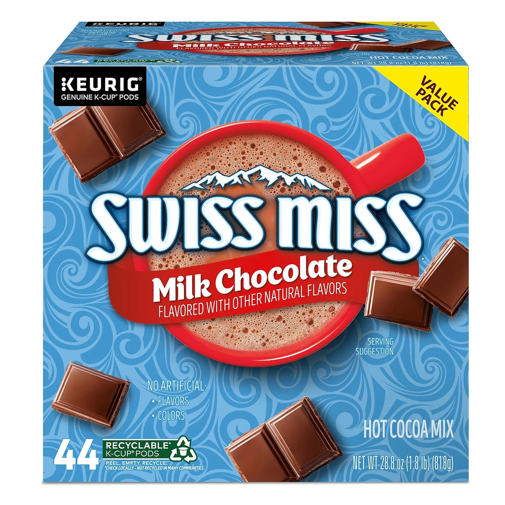 Swiss Miss Milk Chocolate K-Cups 16-pk for Keurig V457