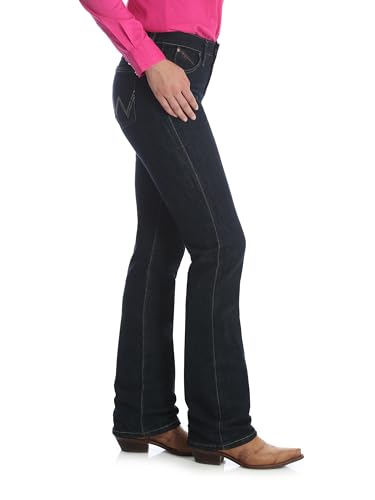 Wrangler Women's Q Baby Mid Rise Boot Cut Riding Jean H78591