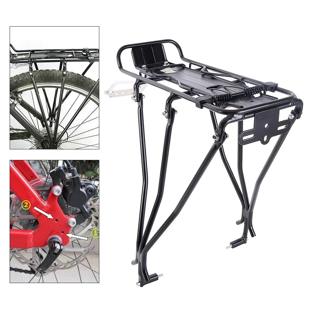 Bike Rack Shelf Rear Luggage Panniers Rack for 26" 28" Mountain Road Bike F84965