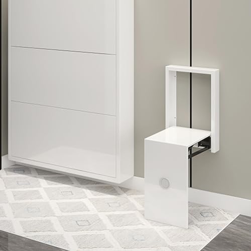Wall Mounted Folding Shoe Changing Stool S76090