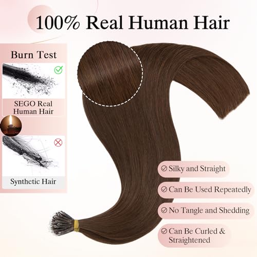 Platinum Blonde U Tip Hair Extensions Human Hair Keratin Fusion 24" R256791