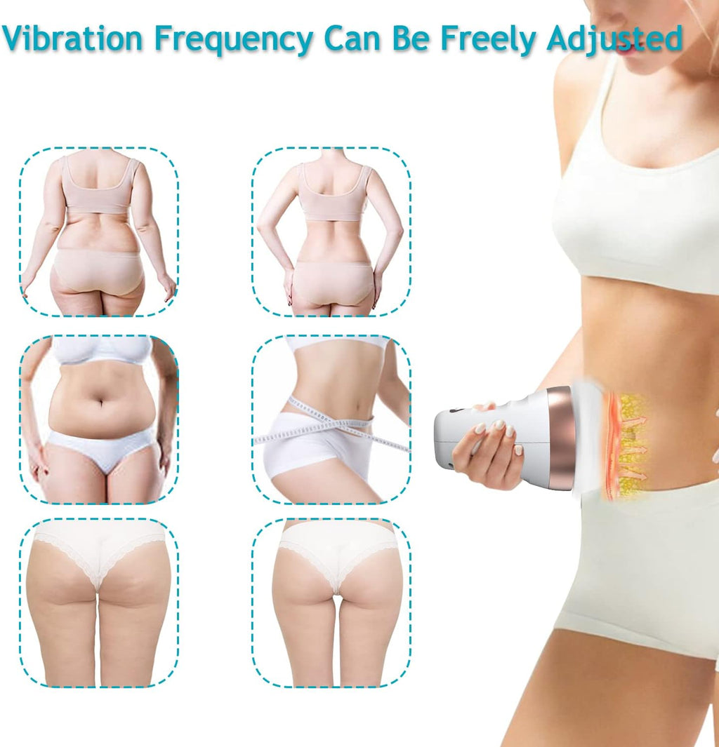 Body Sculpting Massager for Belly Legs Arms (White) J693