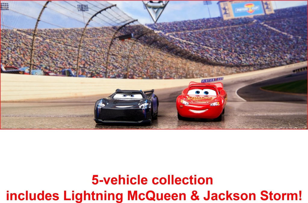 Disney Pixar Cars 3 Vehicle 5-Pack Collection with Mack Truck W171