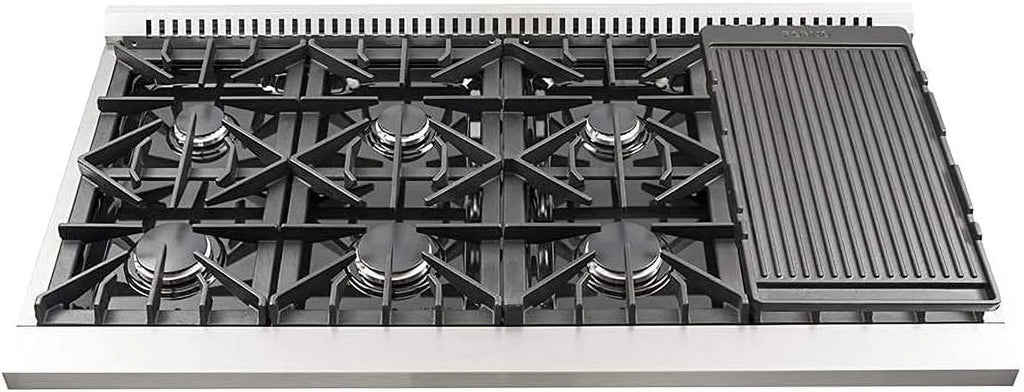 Galiano Gold Professional 48" Freestanding Gas Range H868