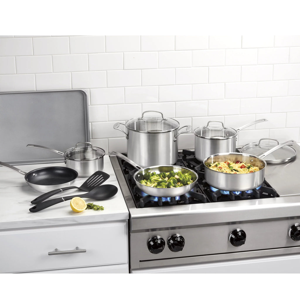 Cuisinart Advantage Pro Stainless-Steel Cookware 13-Piece Set O245